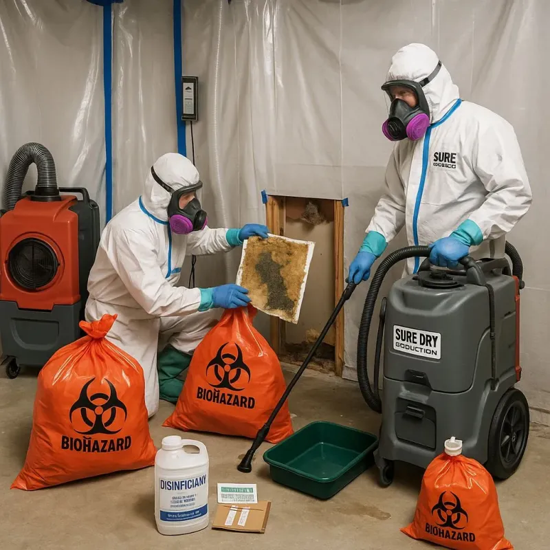 Contaminated Water Handling Protocols process in Clearview, WA