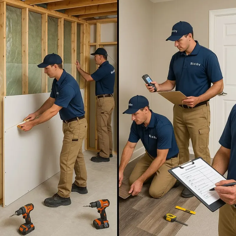 Repairs and Reconstruction process in Clearview, WA