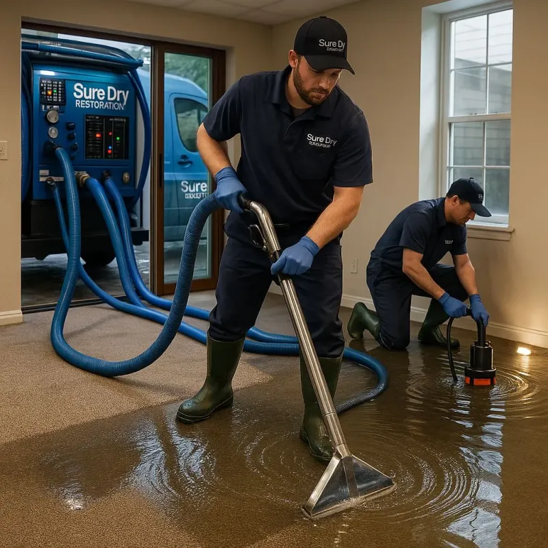 Water Extraction and Removal process in Clearview, WA